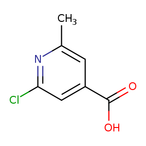 2-Chloro-6-methylisonicotinic acid
