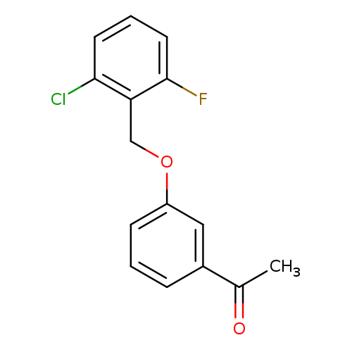 1-(3-[(2-Chloro-6-fluorobenzyl)oxy]phenyl)-1-ethanone