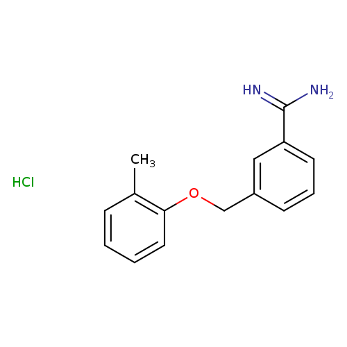 3-(2-Methylphenoxymethyl)benzene-1-carboximidamide hydrochloride