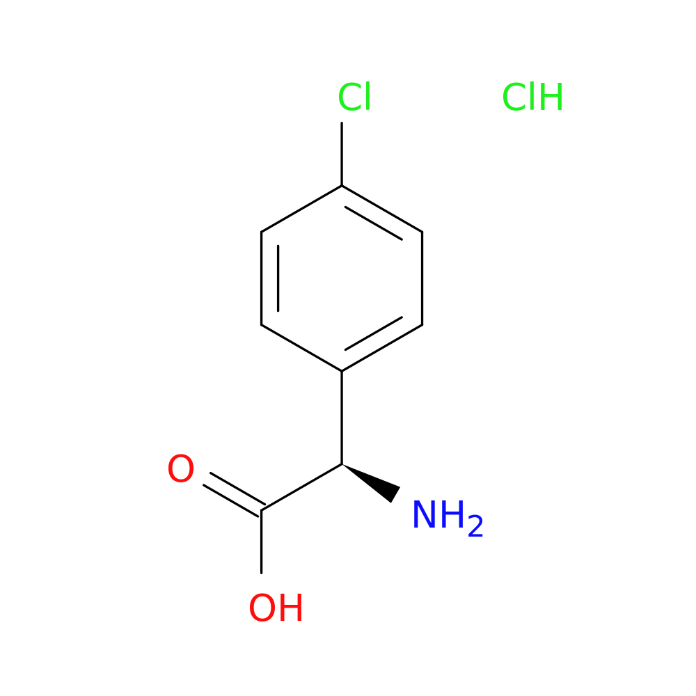 (R)-2-Amino-2-(4-chlorophenyl)acetic acid hydrochloride