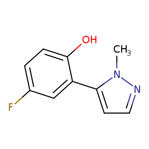 4-Fluoro-2-(1-methyl-1h-pyrazol-5-yl)phenol