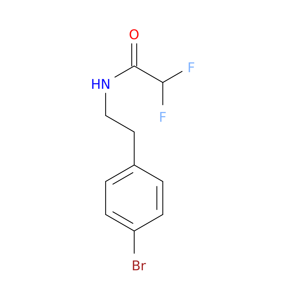 N-[2-(4-Bromophenyl)ethyl]-2,2-difluoroacetamide