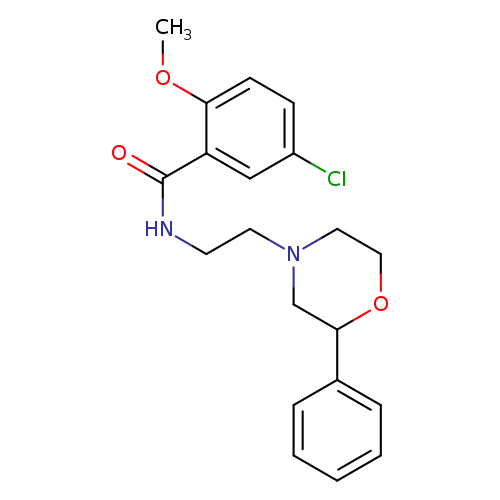 5-chloro-2-methoxy-N-[2-(2-phenylmorpholin-4-yl)ethyl]benzamide