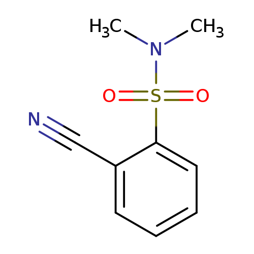 Benzenesulfonamide, 2-cyano-N,N-dimethyl-