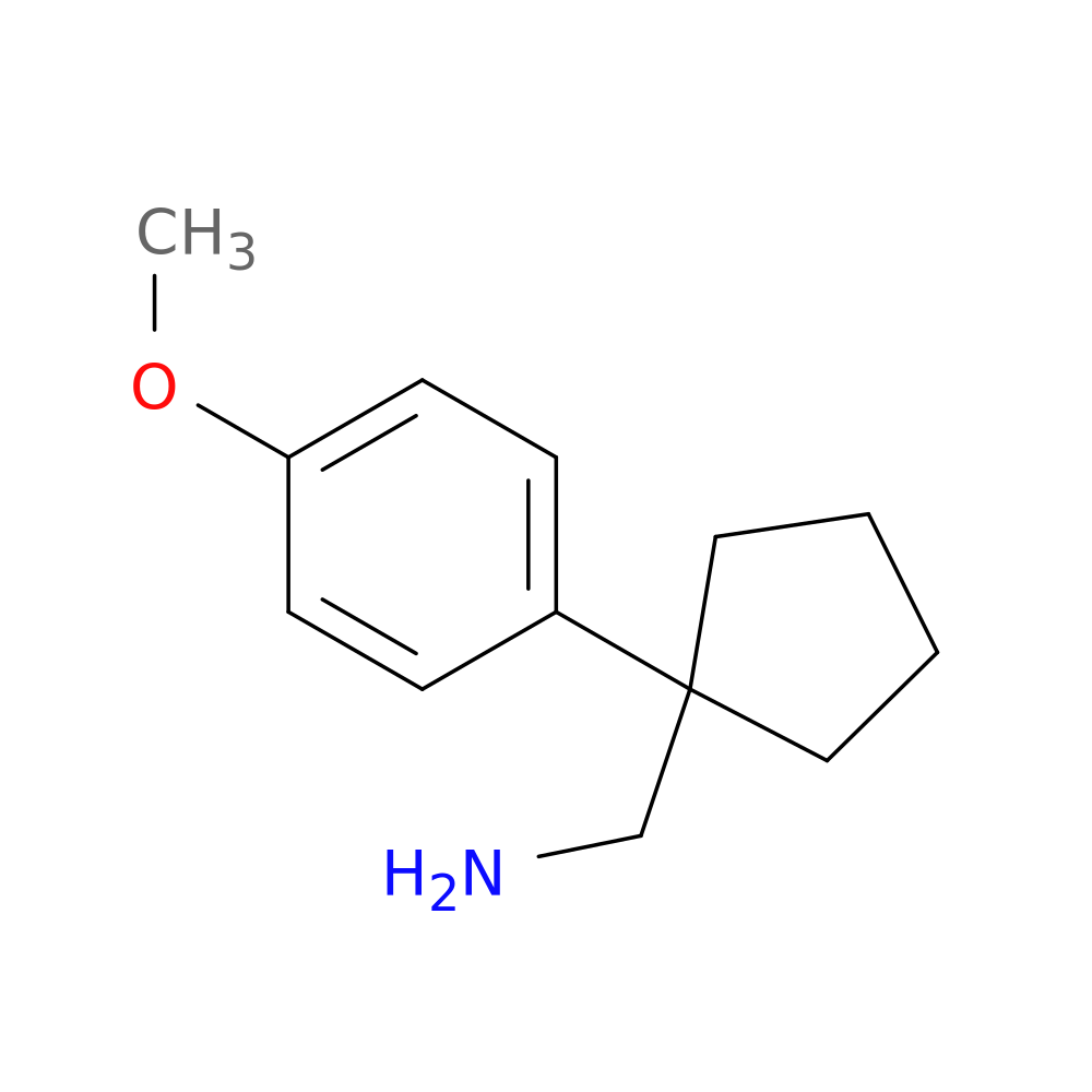 C-[1-(4-Methoxy-phenyl)-cyclopentyl]-methylamine