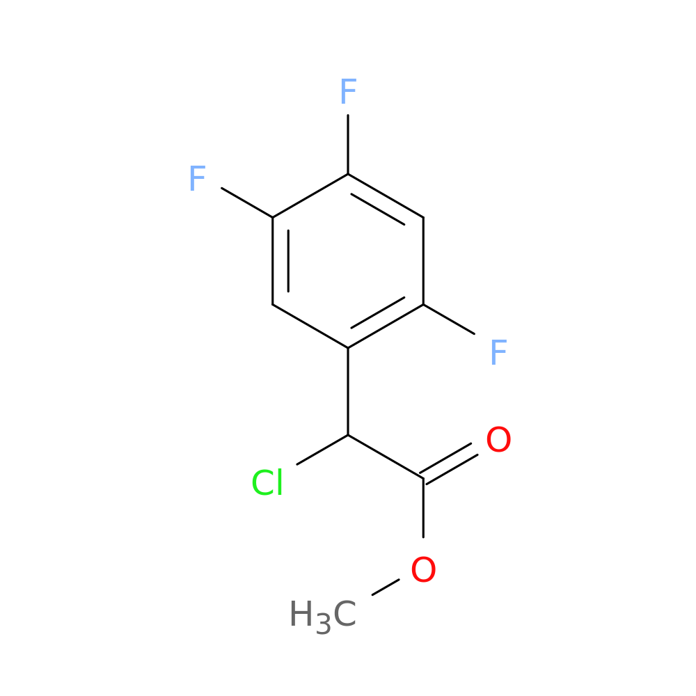 methyl 2-chloro-2-(2,4,5-trifluorophenyl)acetate