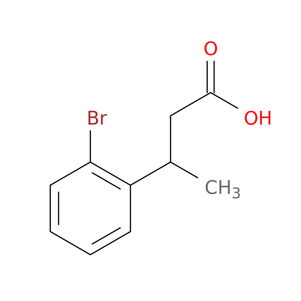 3-(2-Bromophenyl)butanoic acid