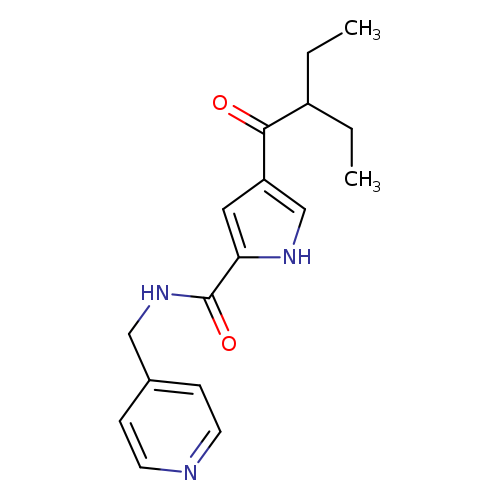 4-(2-ethylbutanoyl)-N-[(pyridin-4-yl)methyl]-1H-pyrrole-2-carboxamide