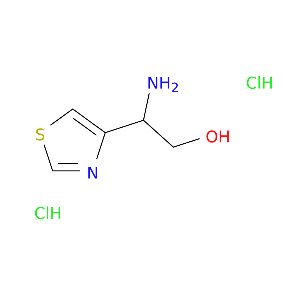 2-amino-2-(1,3-thiazol-4-yl)ethan-1-ol dihydrochloride