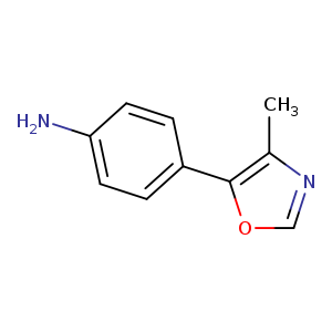 4-(4-methyl-1,3-oxazol-5-yl)aniline