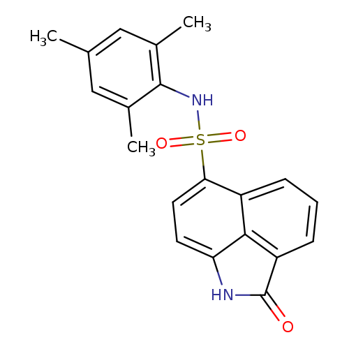 N-mesityl-2-oxo-1,2-dihydrobenzo[cd]indole-6-sulfonamide