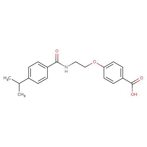 Benzoic acid,4-[2-[[4-(1-methylethyl)benzoyl]amino]ethoxy]-