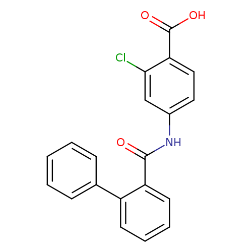 Benzoic acid, 4-[([1,1'-biphenyl]-2-ylcarbonyl)amino]-2-chloro-