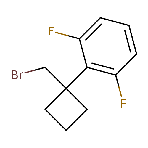 2-[1-(bromomethyl)cyclobutyl]-1,3-difluorobenzene