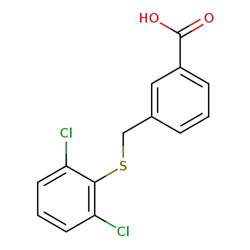 3-{[(2,6-dichlorophenyl)sulfanyl]methyl}benzoic acid