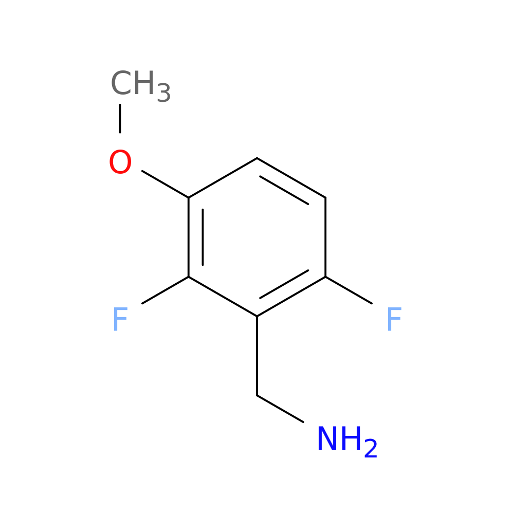 2,6-DIFLUORO-3-METHOXYBENZYLAMINE