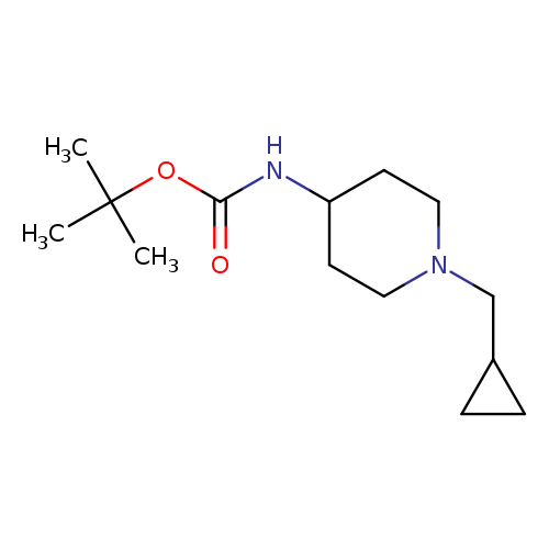 4-(N-BOC-Amino)-1-(cyclopropylmethyl)piperidine