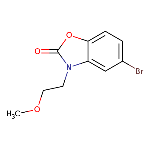 5-Bromo-3-(2-methoxy-ethyl)-3H-benzooxazol-2-one