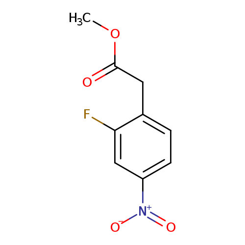 Methyl 2-fluoro-4-nitrophenylacetate