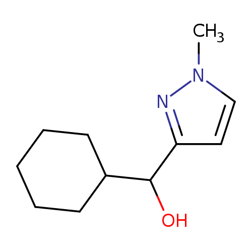 cyclohexyl(1-methyl-1H-pyrazol-3-yl)methanol