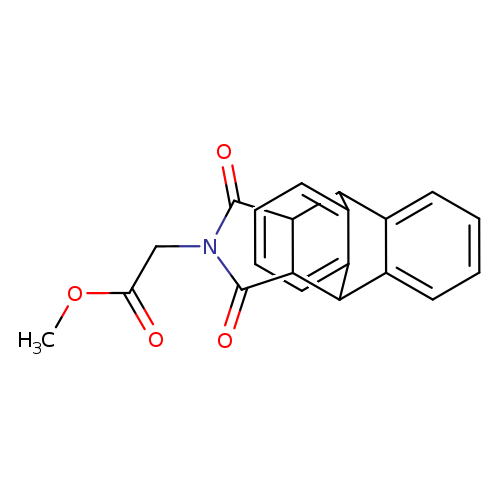 methyl 2-{16,18-dioxo-17-azapentacyclo[6.6.5.0^{2,7}.0^{9,14}.0^{15,19}]nonadeca-2(7),3,5,9(14),10,12-hexaen-17-yl}acetate