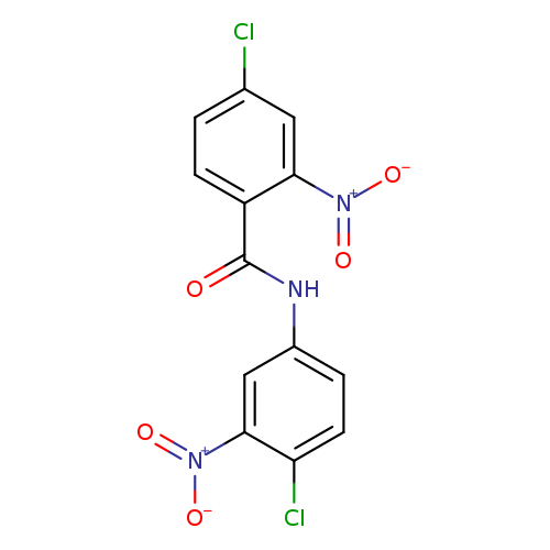 4-chloro-N-{4-chloro-3-nitrophenyl}-2-nitrobenzamide