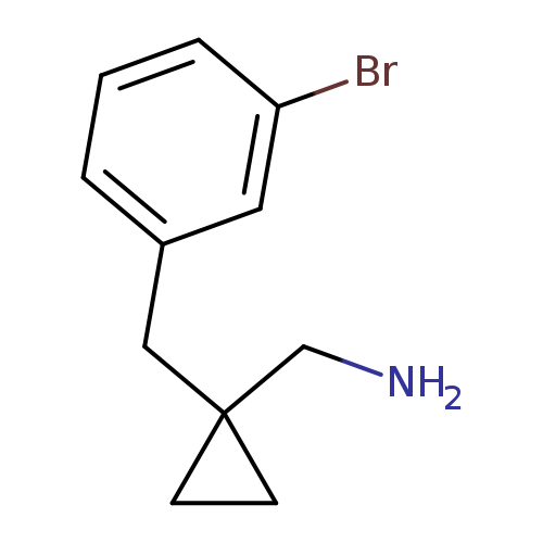 (1-[(3-BROMOPHENYL)METHYL]CYCLOPROPYL)METHANAMINE