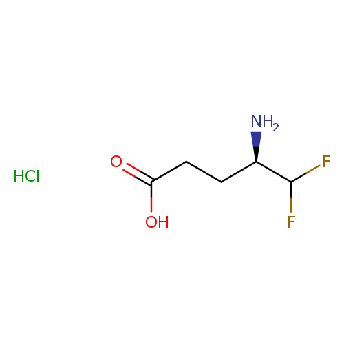 (4R)-4-amino-5,5-difluoropentanoic acid hydrochloride