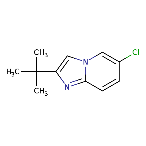 Imidazo[1,2-a]pyridine,6-chloro-2-(1,1-dimethylethyl)-