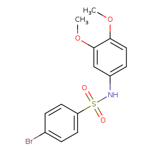 4-Bromo-N-(3,4-dimethoxyphenyl)benzenesulfonamide