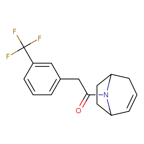 1-{8-azabicyclo[3.2.1]oct-2-en-8-yl}-2-[3-(trifluoromethyl)phenyl]ethan-1-one