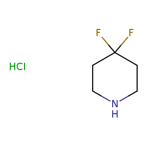 Piperidine, 4,4-difluoro-, hydrochloride (1:1)