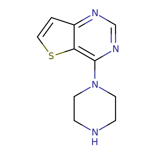 4-Piperazinothieno[3,2-d]pyrimidine