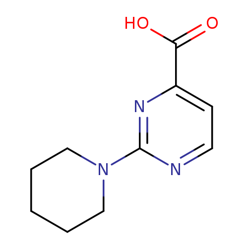2-(piperidin-1-yl)pyrimidine-4-carboxylic acid