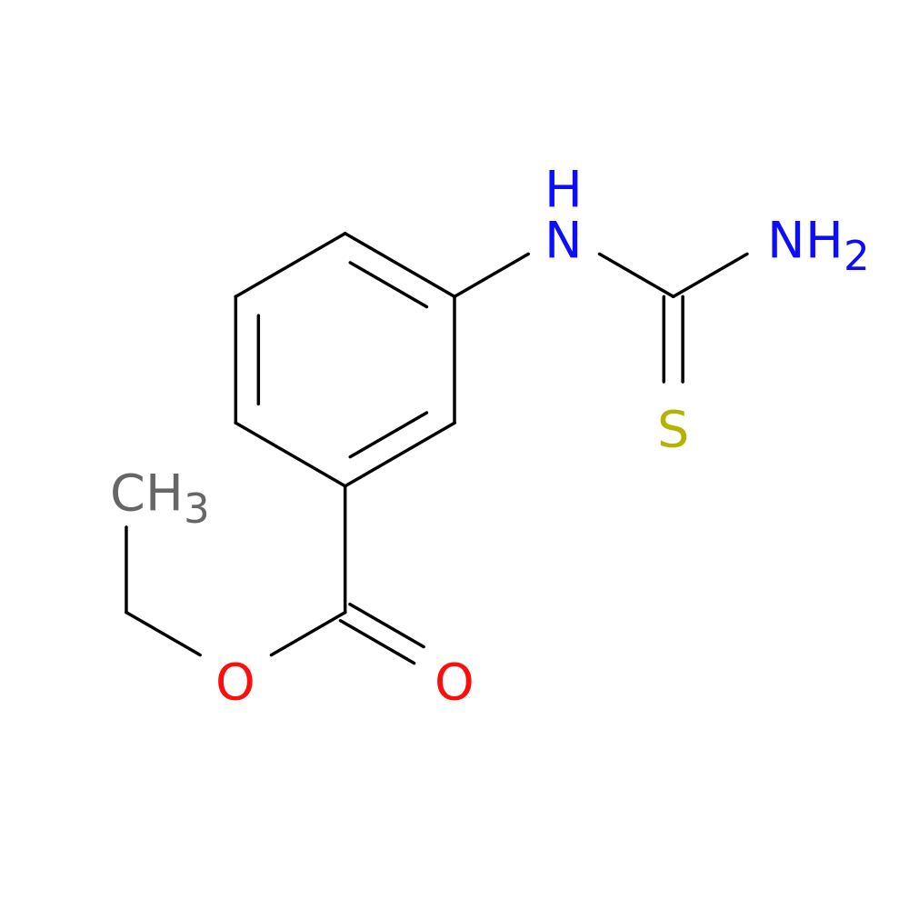 Ethyl 3-thioureidobenzoate