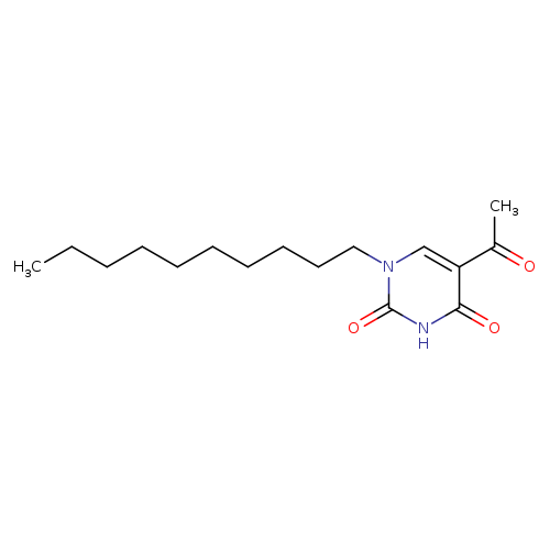 5-acetyl-1-decylpyrimidine-2,4(1H,3H)-dione