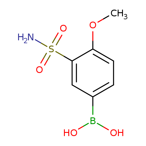 Boronic acid, B-[3-(aminosulfonyl)-4-methoxyphenyl]-
