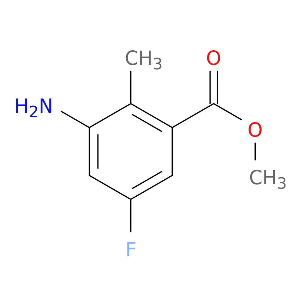 Methyl 3-Amino-5-Fluoro-2-Methylbenzoate