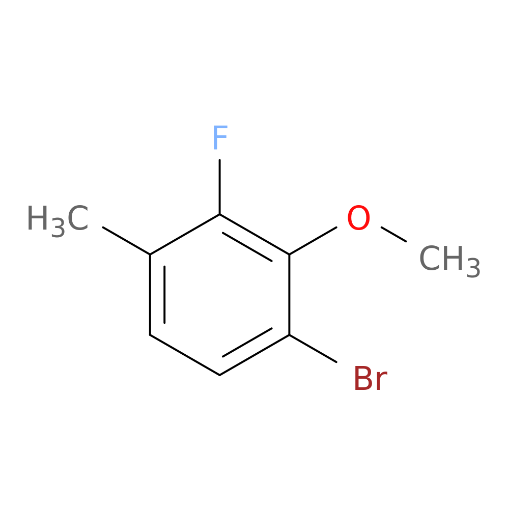 1-Bromo-3-fluoro-2-methoxy-4-methylbenzene