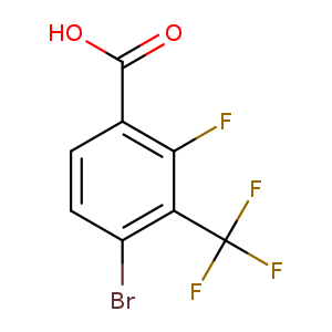 4-bromo-2-fluoro-3-(trifluoromethyl)benzoic acid