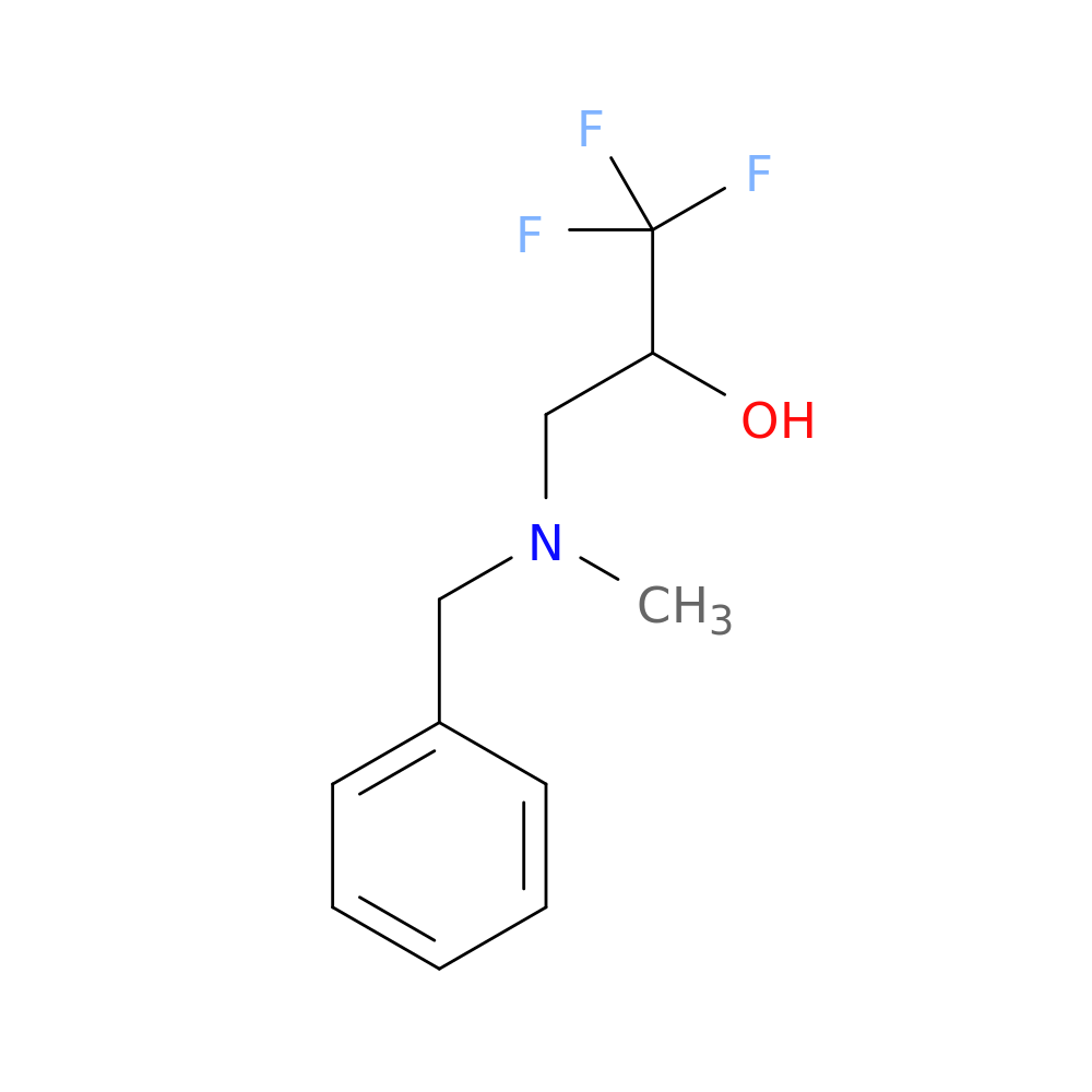 3-[benzyl(methyl)amino]-1,1,1-trifluoropropan-2-ol