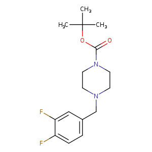 tert-Butyl 4-[(3,4-difluorophenyl)methyl]piperazine-1-carboxylate