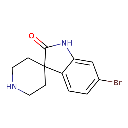 Spiro[3H-indole-3,4'-piperidin]-2(1H)-one, 6-bromo-