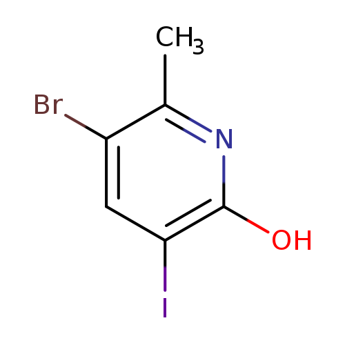 5-BROMO-3-IODO-6-METHYLPYRIDIN-2-OL