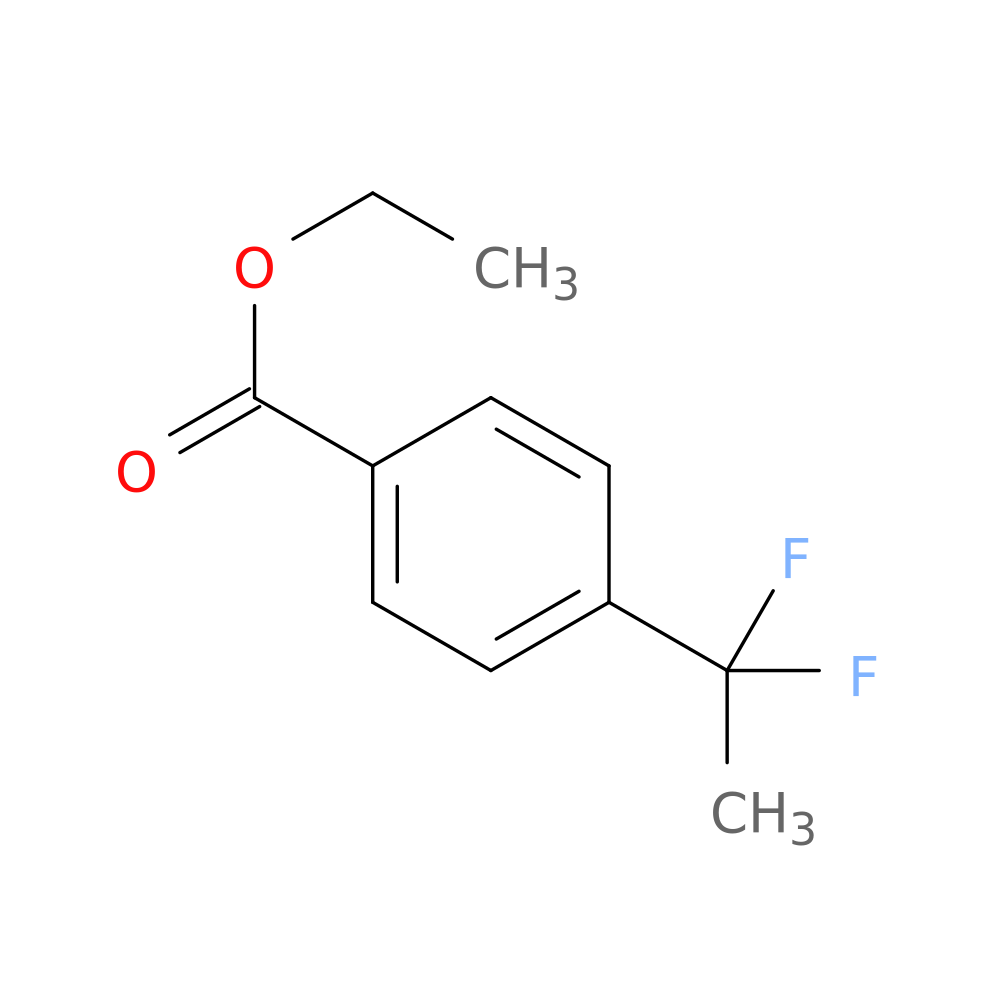 ETHYL 4-(1,1-DIFLUOROETHYL)BENZOATE