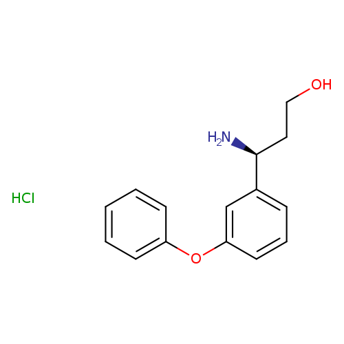 (3S)-3-amino-3-(3-phenoxyphenyl)propan-1-ol hydrochloride