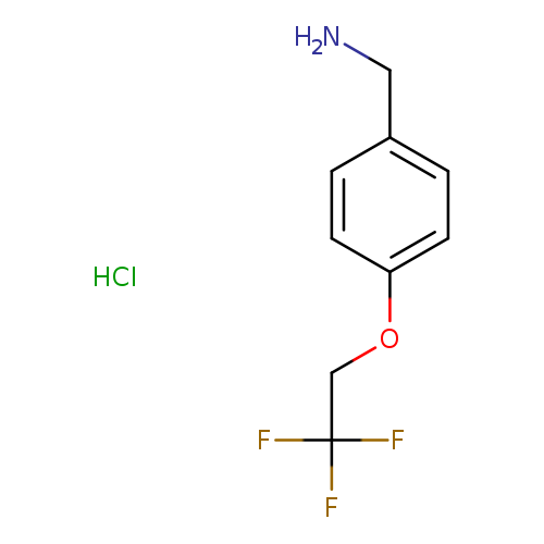 [4-(2,2,2-trifluoroethoxy)phenyl]methanamine hydrochloride