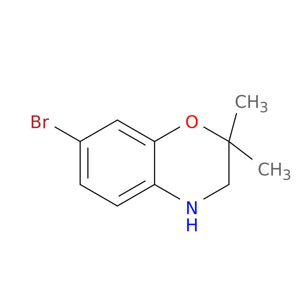 7-Bromo-2,2-dimethyl-3,4-dihydro-2H-benzo[b][1,4]oxazine