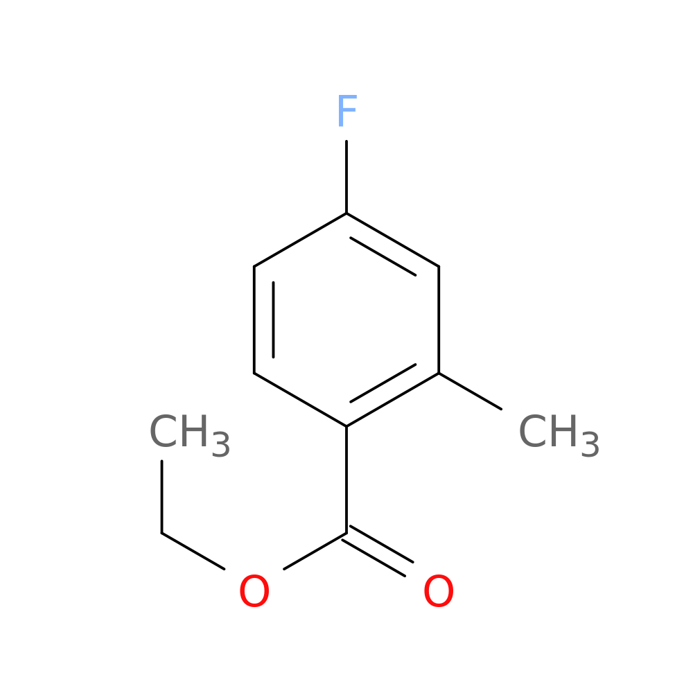 Ethyl 4-fluoro-2-methylbenzoate
