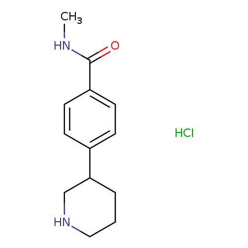 N-Methyl-4-(piperidin-3-yl)benzamide hydrochloride